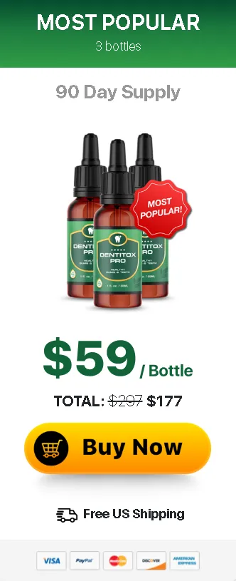 Dentitox Pro 3 Bottle Price